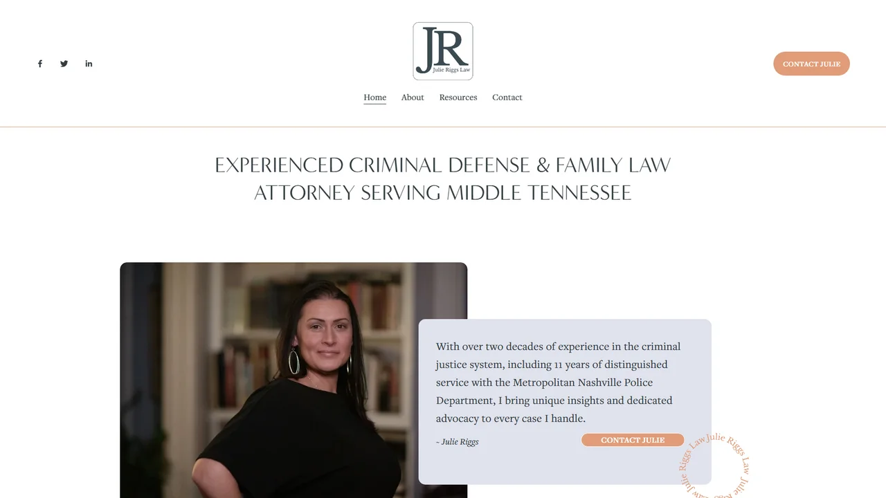 Julie Riggs, Attorney at Law - Nashville, TN office in Nashville, Tennessee