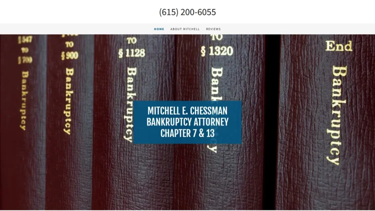 Mitchell E. Chessman, Bankruptcy Attorney - Nashville, TN - Attorney in Nashville