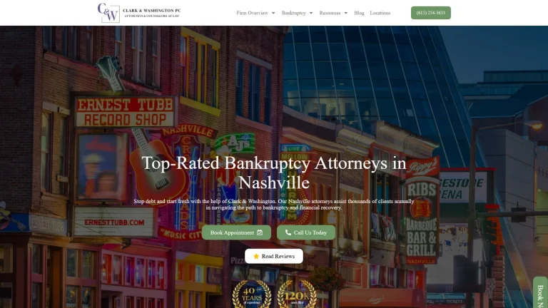 Clark & Washington, P.C. - Nashville, TN - Attorney in Nashville