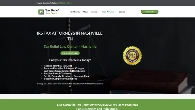 Tax Relief Law Center - Nashville, TN - Attorney in Nashville