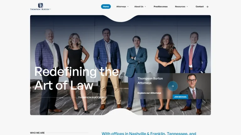 Thompson Burton PLLC - Nashville, TN - Attorney in Nashville