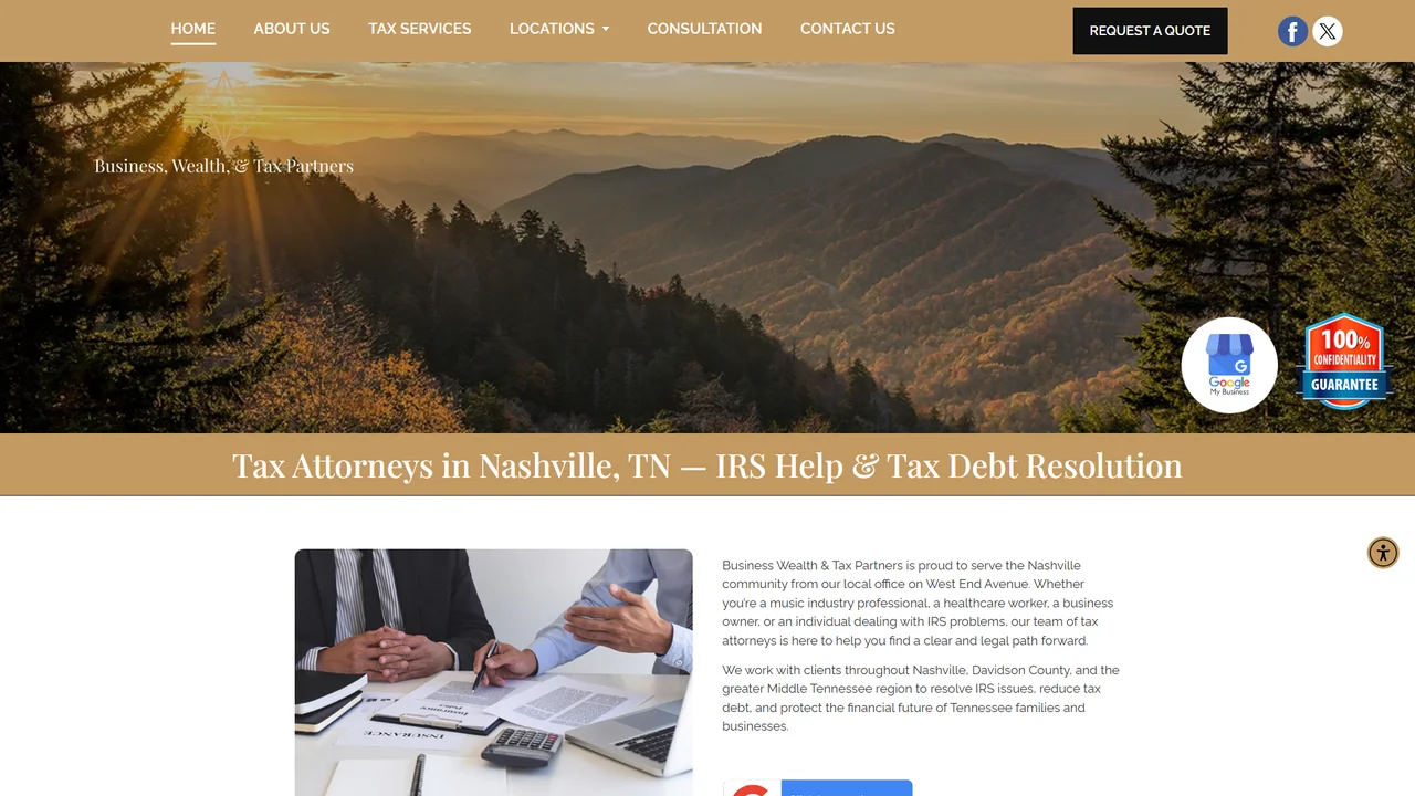 BW Tax Partners - Nashville, TN office in Nashville, Tennessee