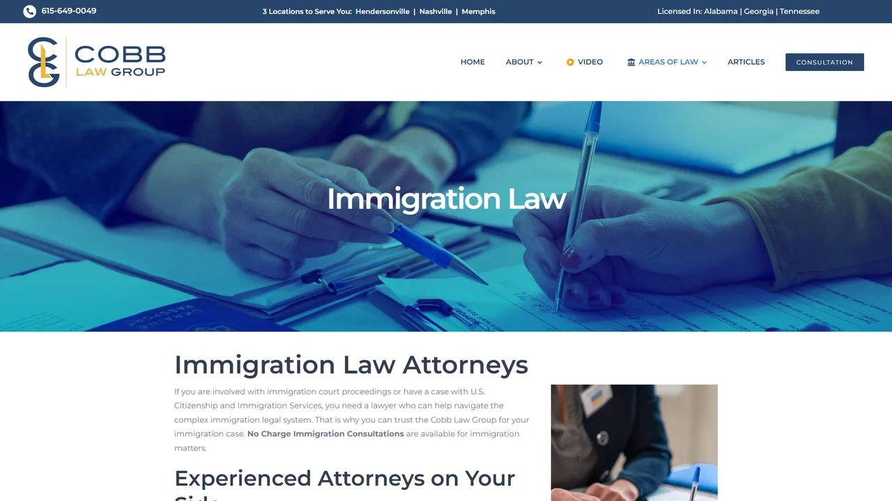 Cobb Law Group - Nashville, TN office in Nashville, Tennessee