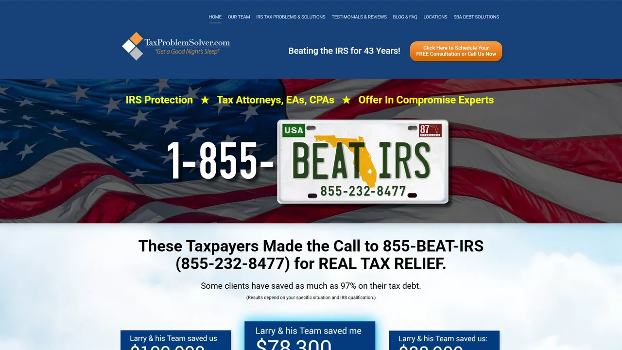 Tax Problem Solver - Nashville, TN office in Nashville, Tennessee