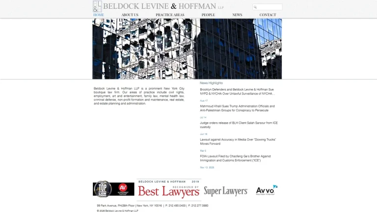 Beldock Levine & Hoffman LLP - NYC, New York - Attorney in New York City