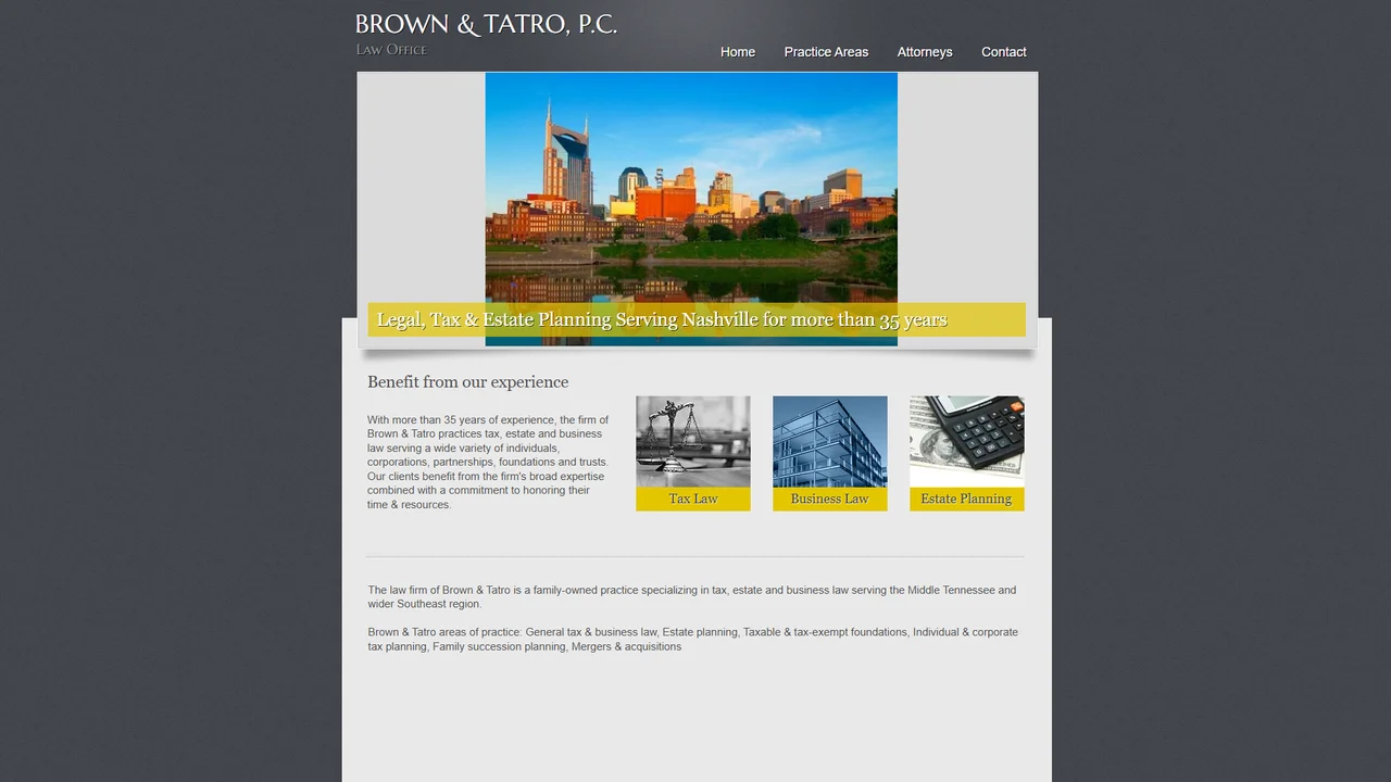 Brown & Tatro, PC - Nashville, TN office in Nashville, Tennessee