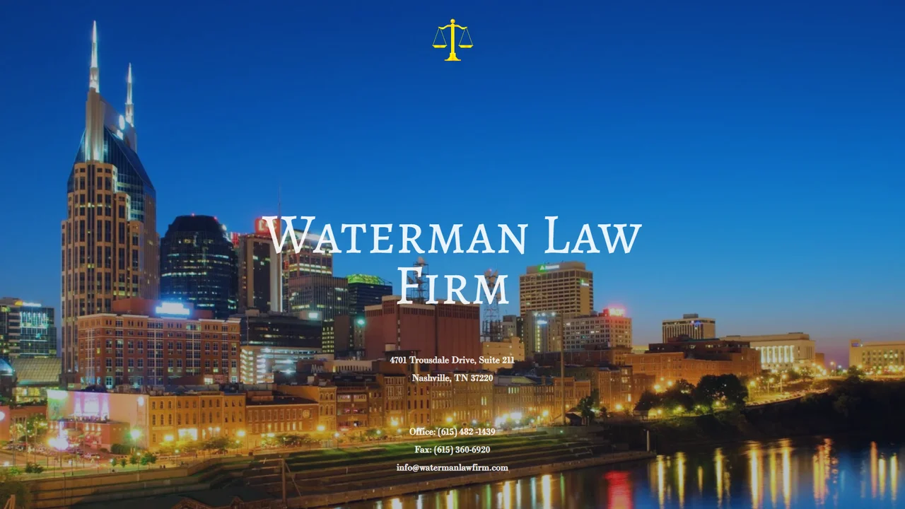 Waterman Law Firm - Nashville, TN office in Nashville, Tennessee
