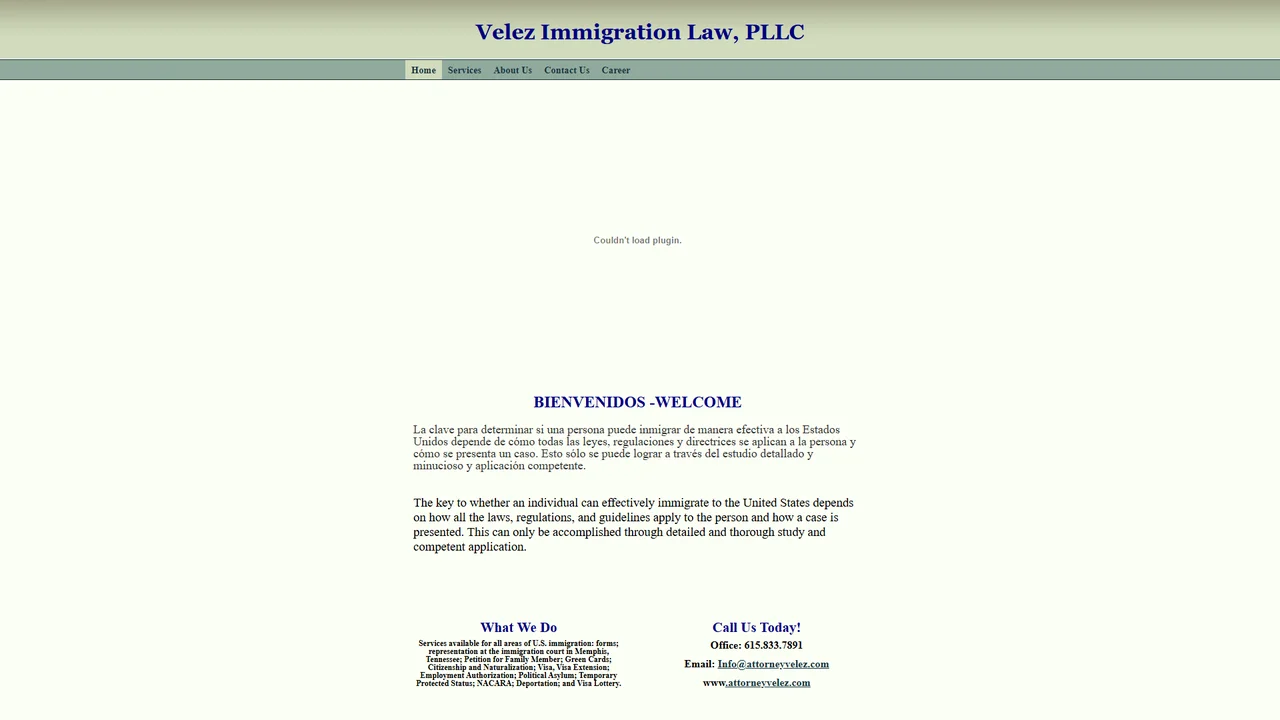 Immigration Law Offices of Rafael A. Velez - Nashville, TN office in Nashville, Tennessee