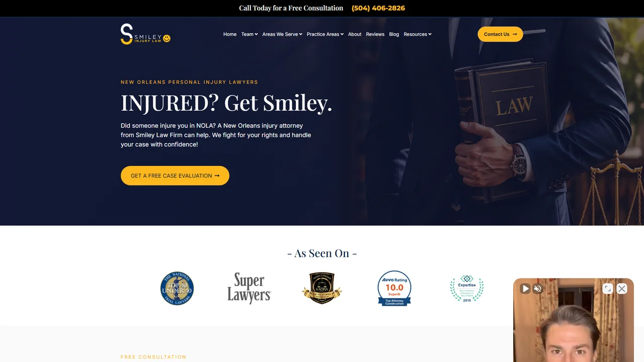 Smiley Injury Law - New Orleans, LA office in New Orleans, Louisiana