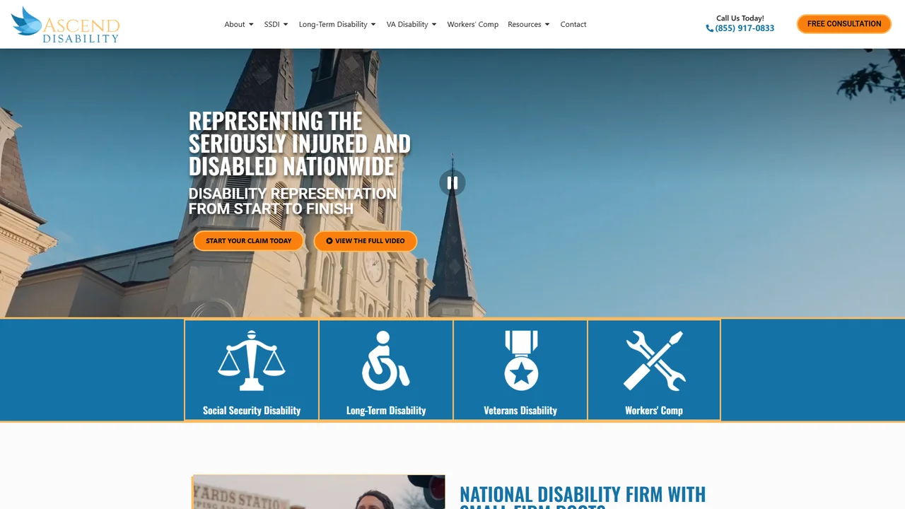 Ascend Disability Lawyers - New Orleans, LA office in New Orleans, Louisiana