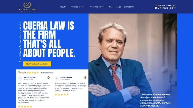 Cueria Law Injury Lawyers - New Orleans, LA - Attorney in New Orleans