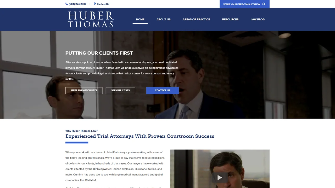 Huber Thomas - New Orleans, LA office in New Orleans, Louisiana