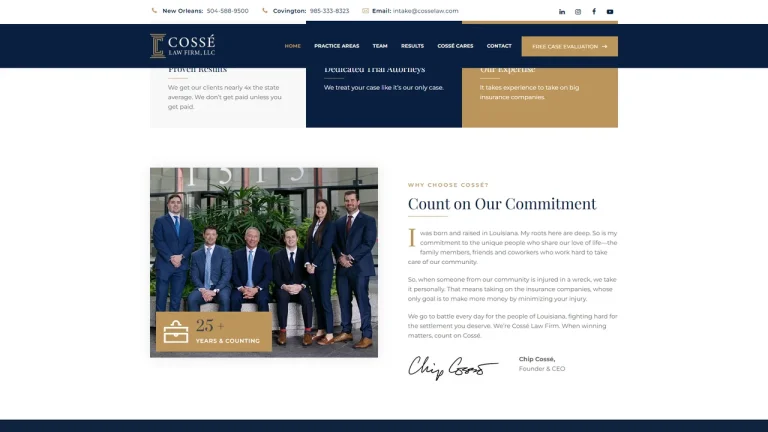 Cossé Law Firm - New Orleans, LA - Attorney in New Orleans