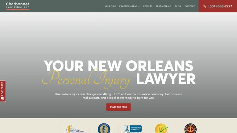 Charbonnet Law Firm - New Orleans, LA - Attorney in New Orleans
