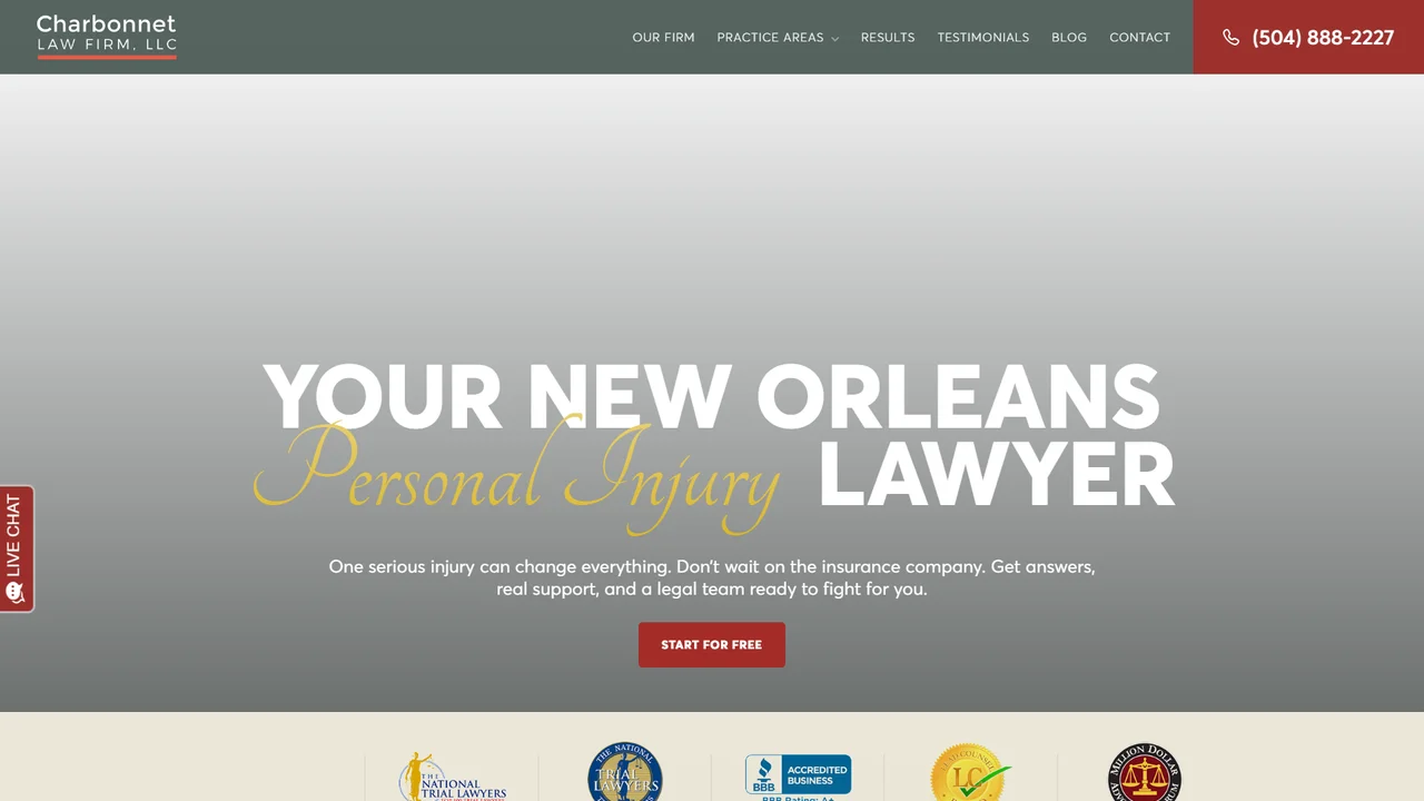 Charbonnet Law Firm - New Orleans, LA office in New Orleans, Louisiana
