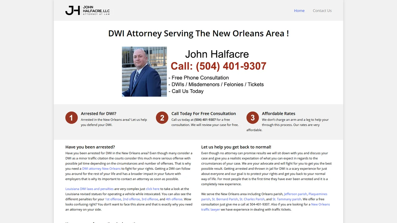 John Halfacre LLC - New Orleans, LA office in New Orleans, Louisiana