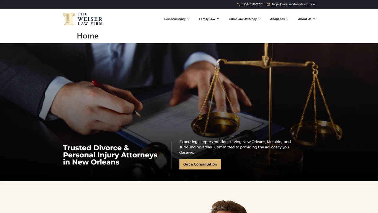 Weiser Law Firm - New Orleans, LA office in New Orleans, Louisiana