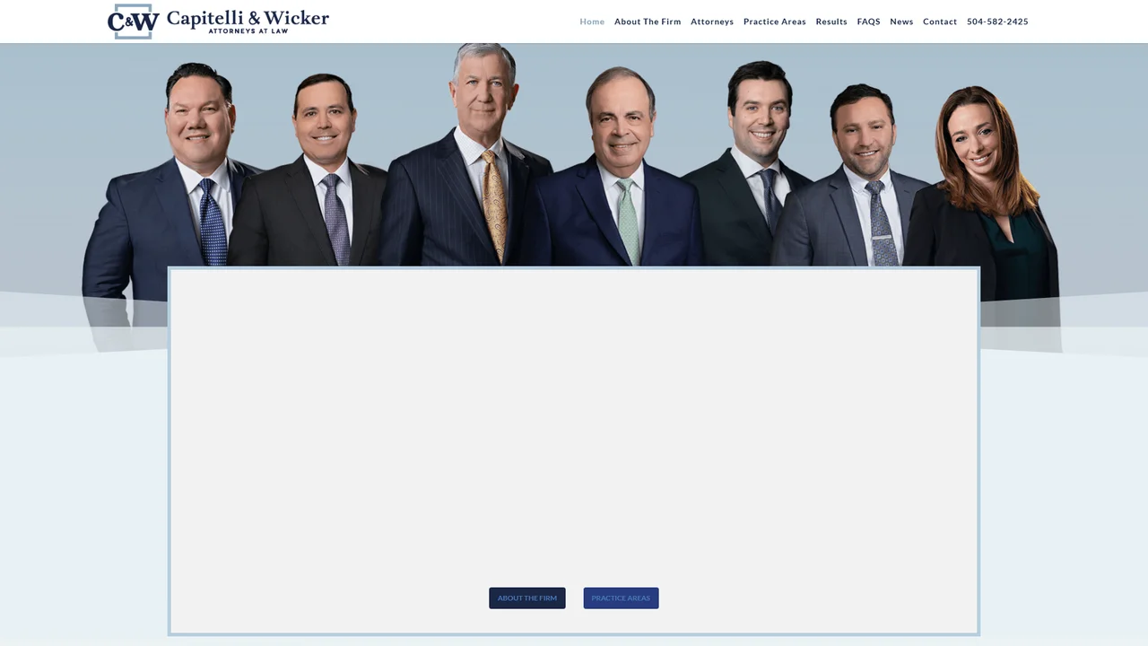 Capitelli & Wicker Attorneys at Law - New Orleans, LA office in New Orleans, Louisiana