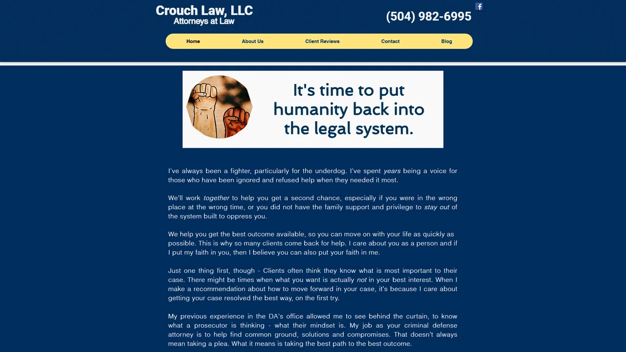 Crouch Law, LLC - New Orleans, LA office in New Orleans, Louisiana