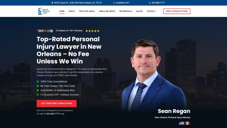 Sean Regan Law - New Orleans, LA - Attorney in New Orleans