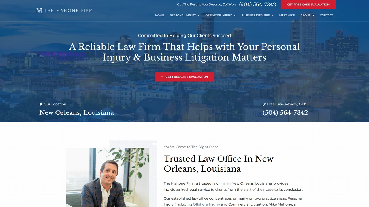 The Mahone Firm - New Orleans, LA office in New Orleans, Louisiana