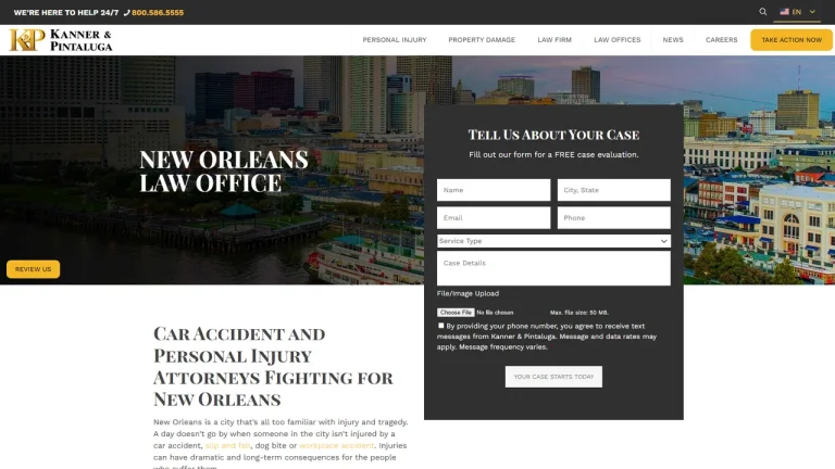 Kanner & Pintaluga - New Orleans, LA - Attorney in New Orleans