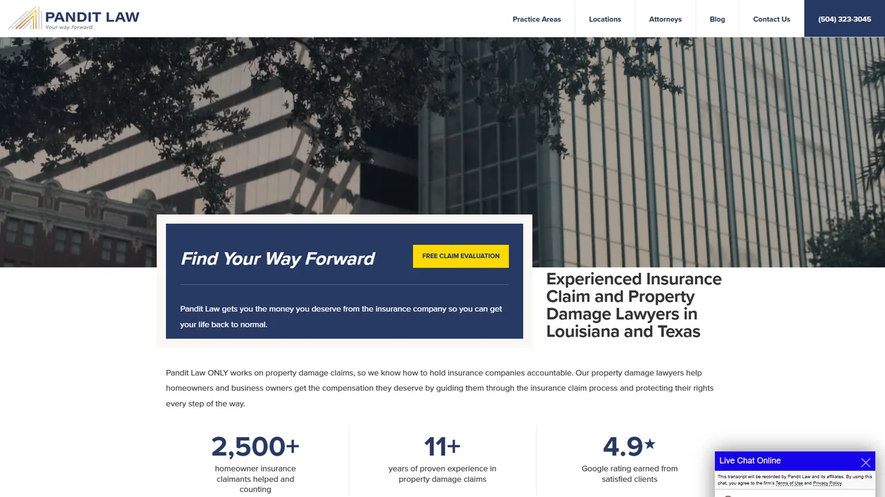 Pandit Law - New Orleans, LA office in New Orleans, Louisiana