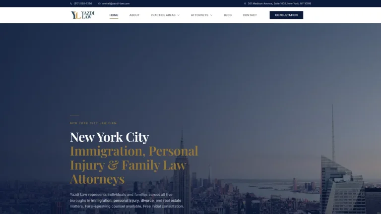 Yazdi Law - NYC, New York - Attorney in New York City