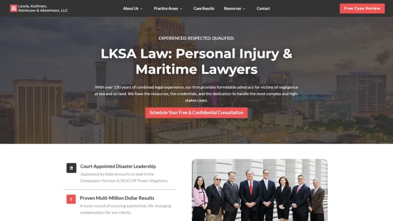 Lewis Kullman Sterbcow Abramson - Injury Lawyers - New Orleans, LA - Attorney in New Orleans