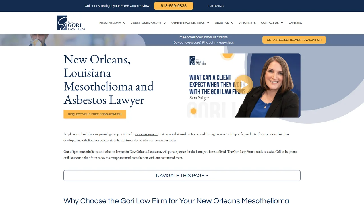 The Gori Law Firm - New Orleans, LA office in New Orleans, Louisiana