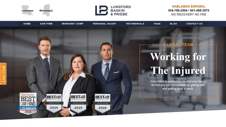 Lunsford, Baskin & Priebe PLLC - New Orleans, LA - Attorney in New Orleans