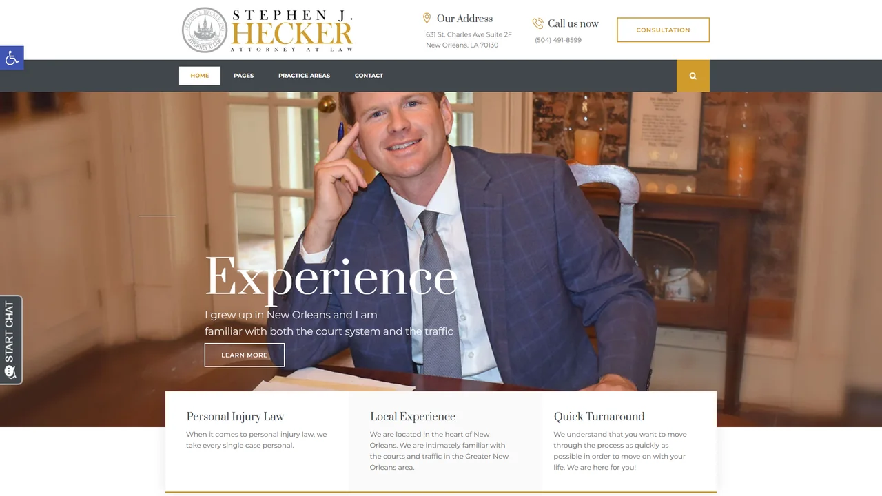 Stephen J. Hecker, Attorney at Law - New Orleans, LA office in New Orleans, Louisiana