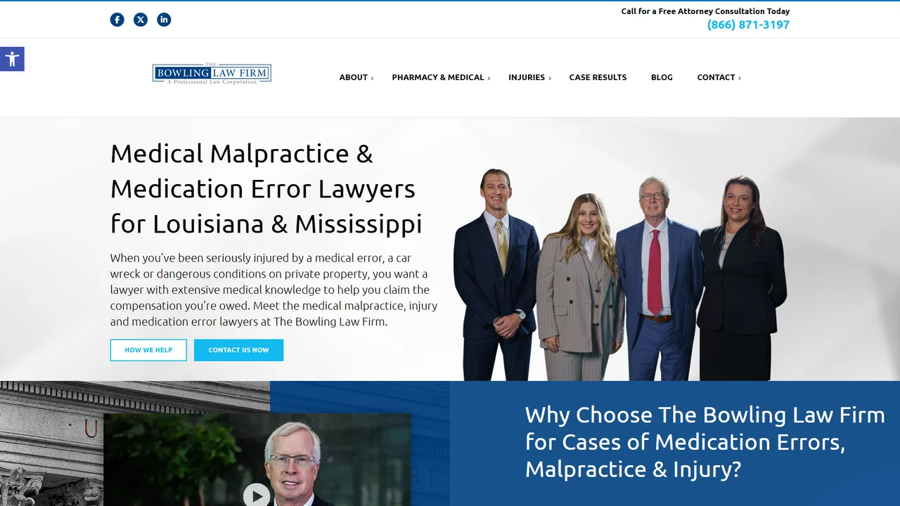 The Bowling Law Firm - New Orleans, LA office in New Orleans, Louisiana