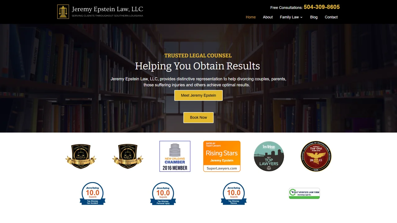 Jeremy Epstein Law, LLC - New Orleans, LA office in New Orleans, Louisiana