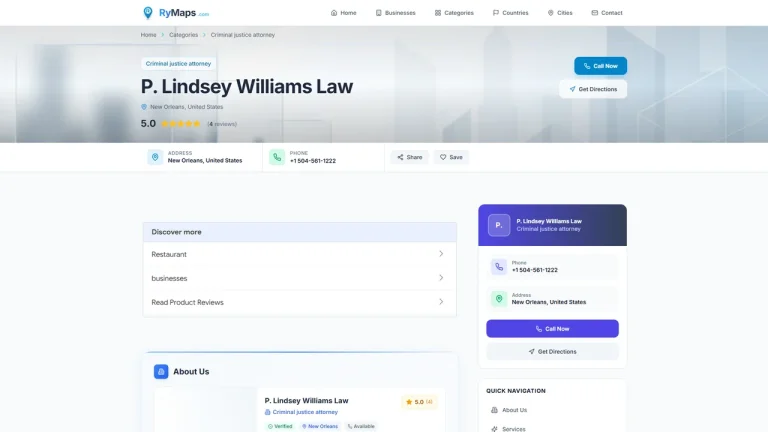 P. Lindsey Williams Law - New Orleans, LA - Attorney in New Orleans