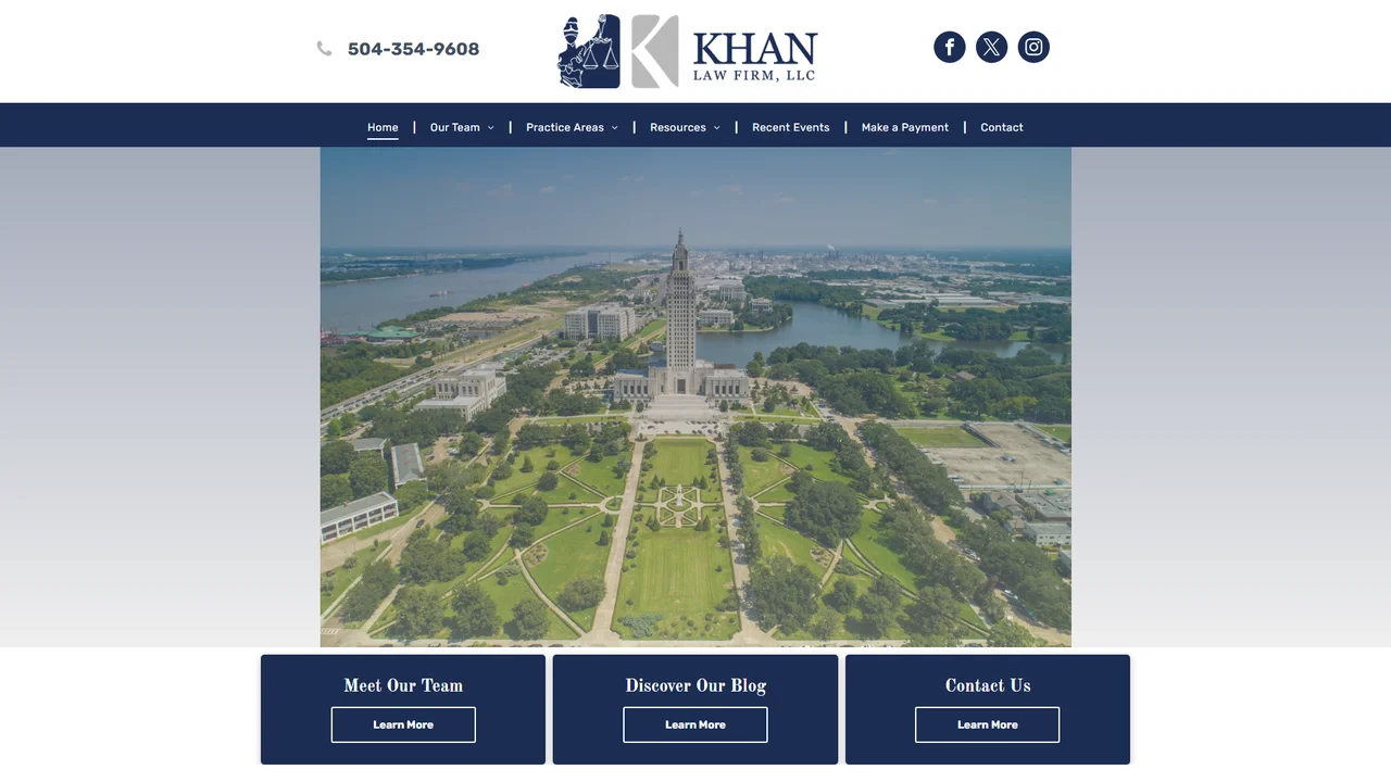 The Khan Law Firm, L.L.C. - New Orleans, LA office in New Orleans, Louisiana