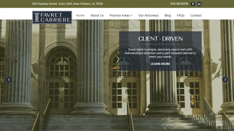 Favret Carriere Law Firm - New Orleans, LA - Attorney in New Orleans