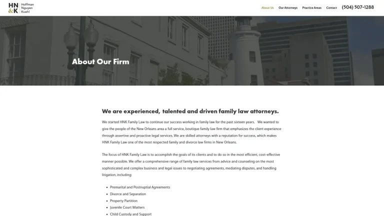 HNK Family Law - New Orleans, LA - Attorney in New Orleans