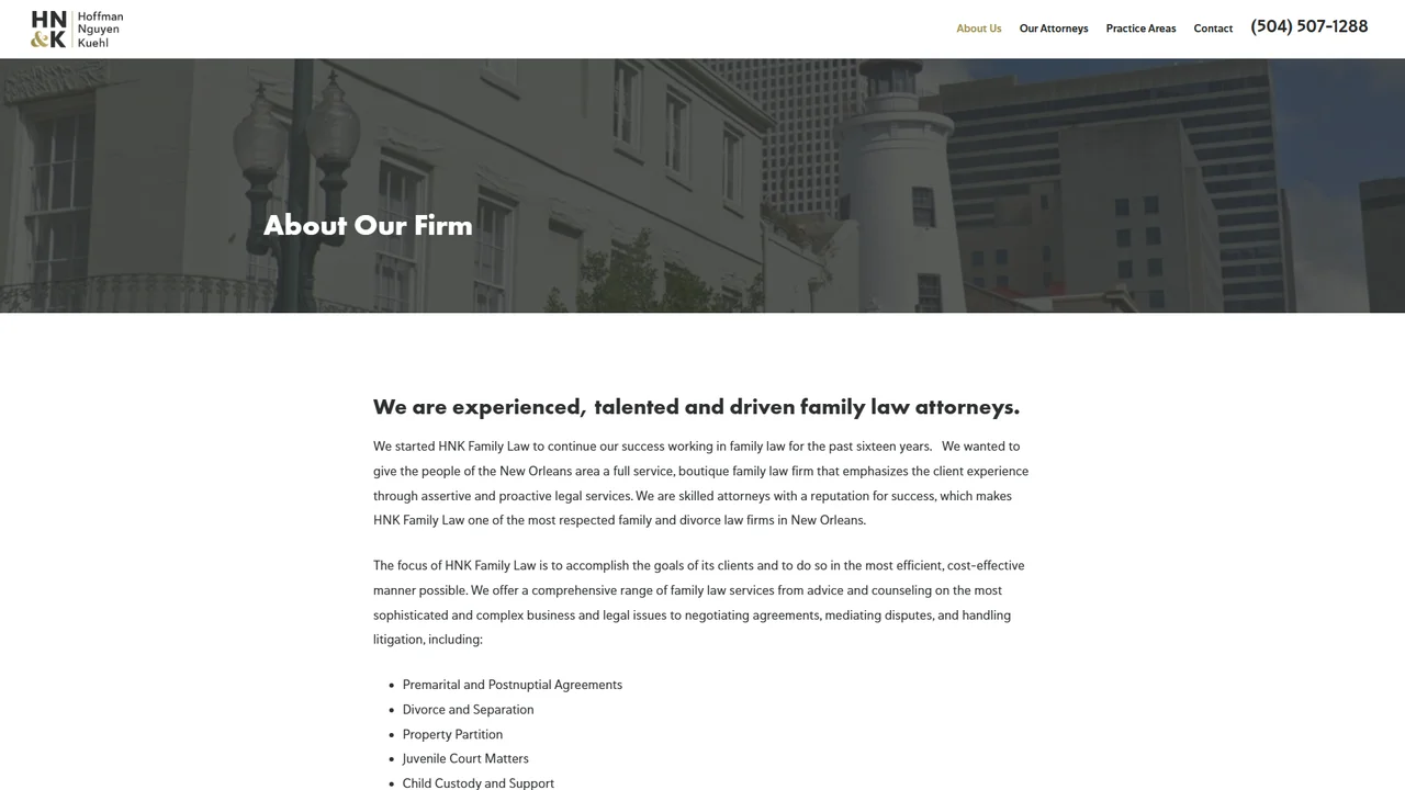HNK Family Law - New Orleans, LA office in New Orleans, Louisiana