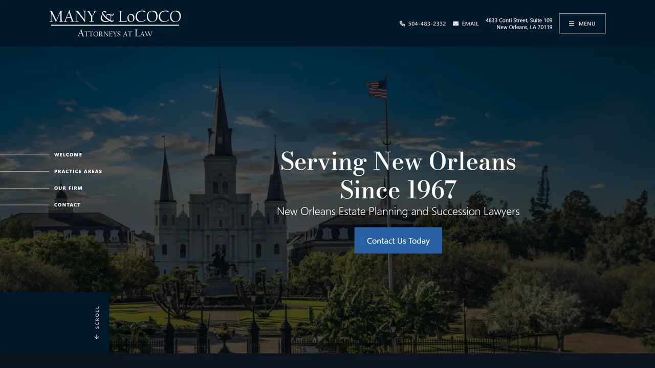 Many & LoCoco - New Orleans, LA office in New Orleans, Louisiana