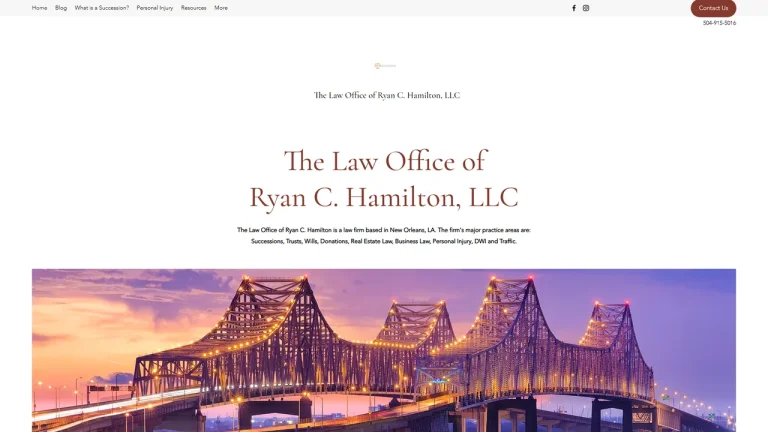 Law Office of Ryan C. Hamilton, LLC - New Orleans, LA - Attorney in New Orleans