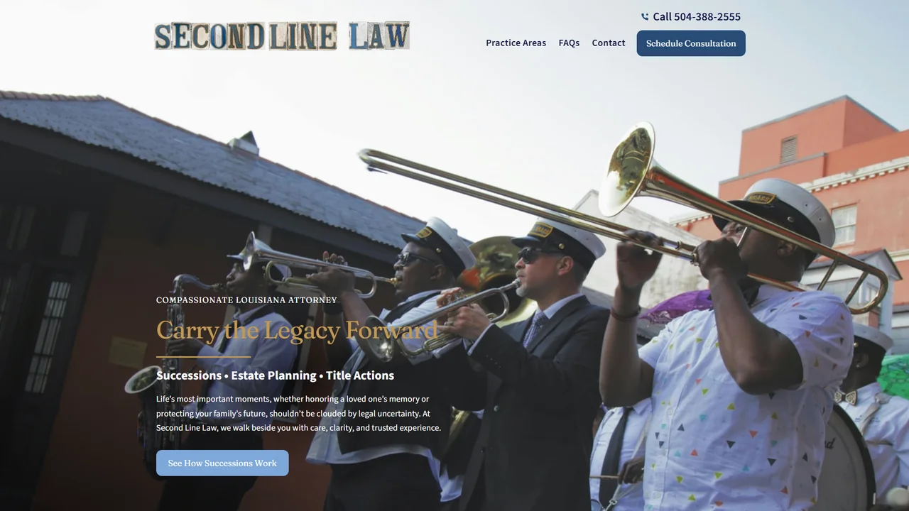 Second Line Law - New Orleans, LA office in New Orleans, Louisiana