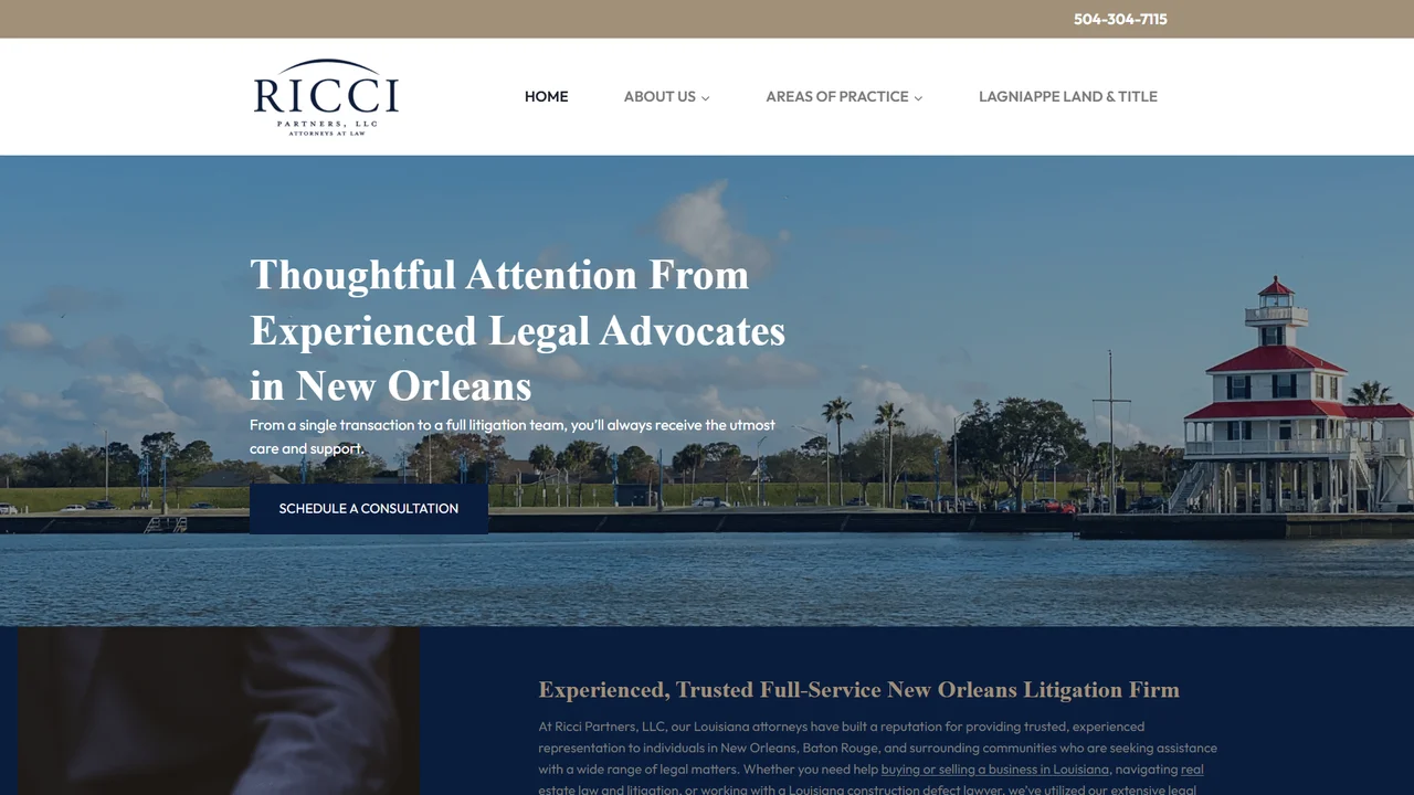 Ricci Partners, LLC - New Orleans, LA office in New Orleans, Louisiana