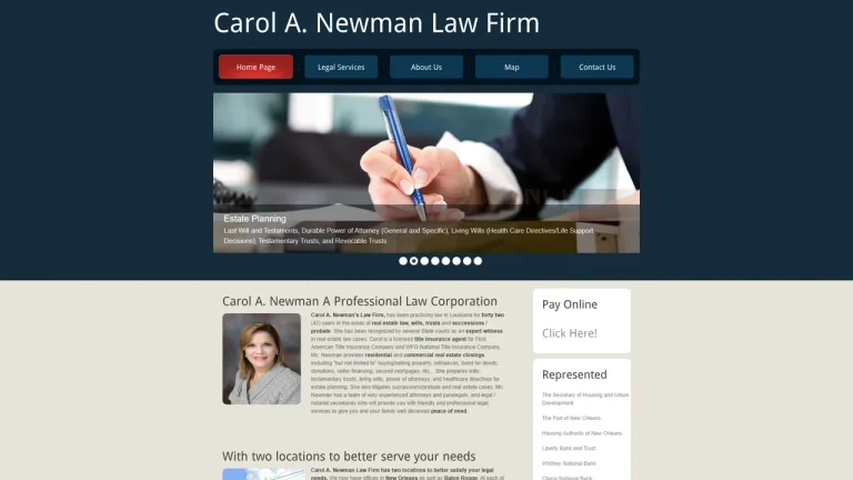 Carol A Newman Law Firm - New Orleans, LA - Attorney in New Orleans