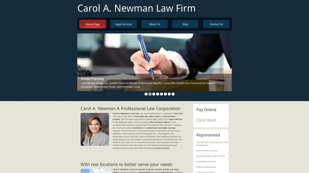 Carol A Newman Law Firm - New Orleans, LA office in New Orleans, Louisiana