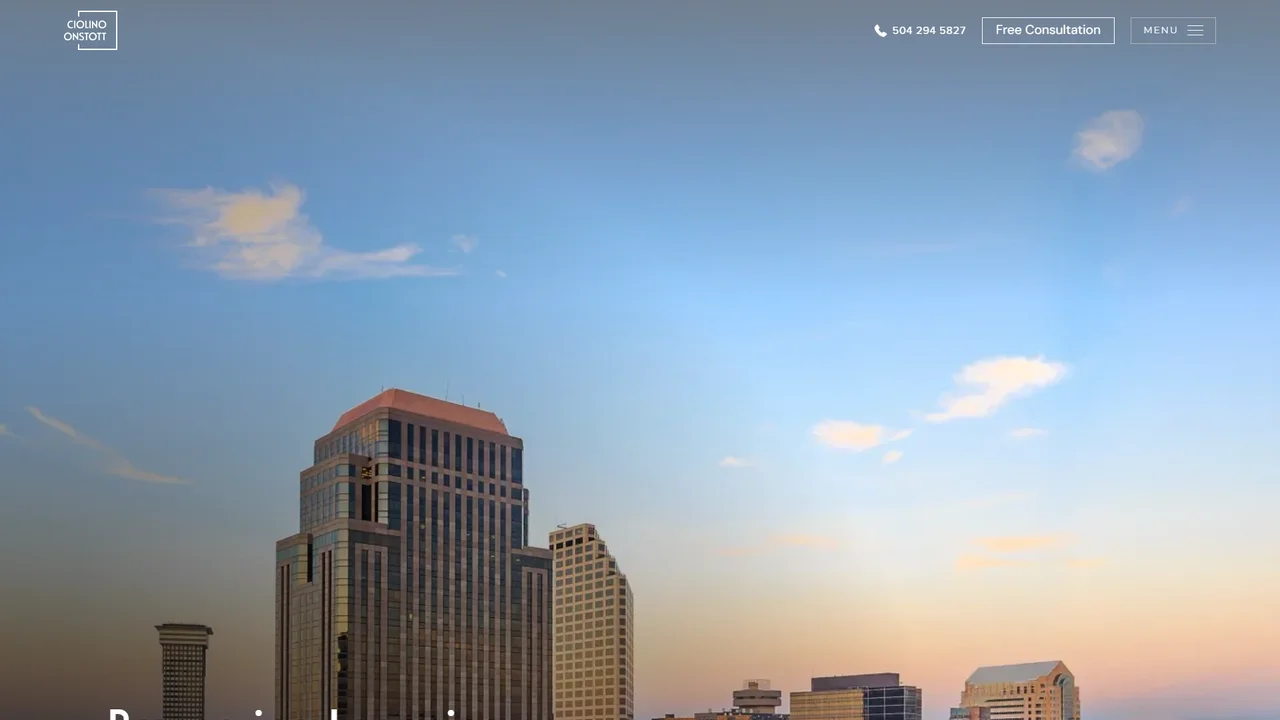 Ciolino Onstott - New Orleans, LA office in New Orleans, Louisiana