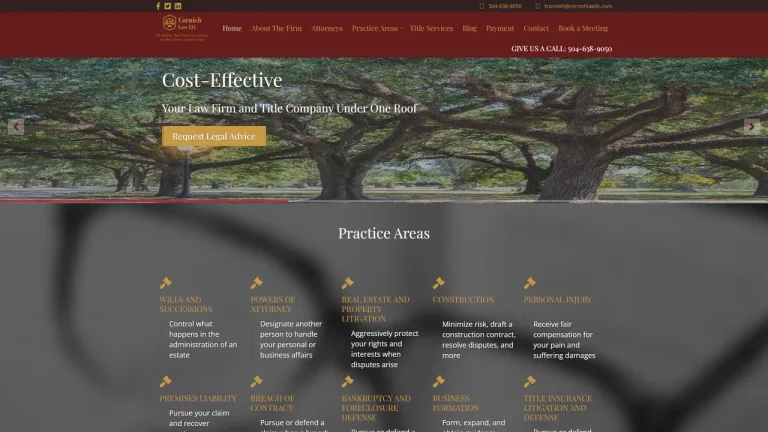 Cornish Law LLC - New Orleans, LA - Attorney in New Orleans