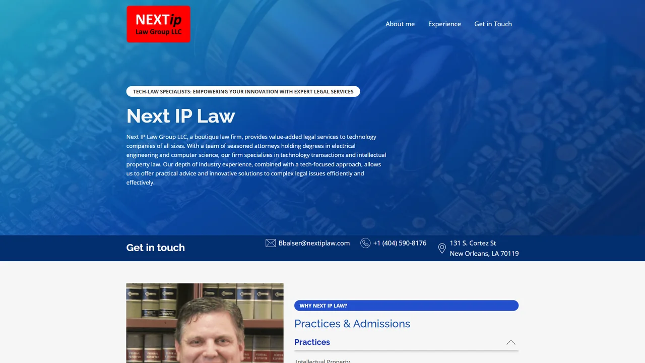 Next IP Law Group LLC - New Orleans, LA office in New Orleans, Louisiana
