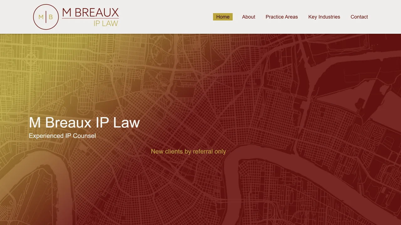 M Breaux Intellectual Property Law - New Orleans, LA office in New Orleans, Louisiana