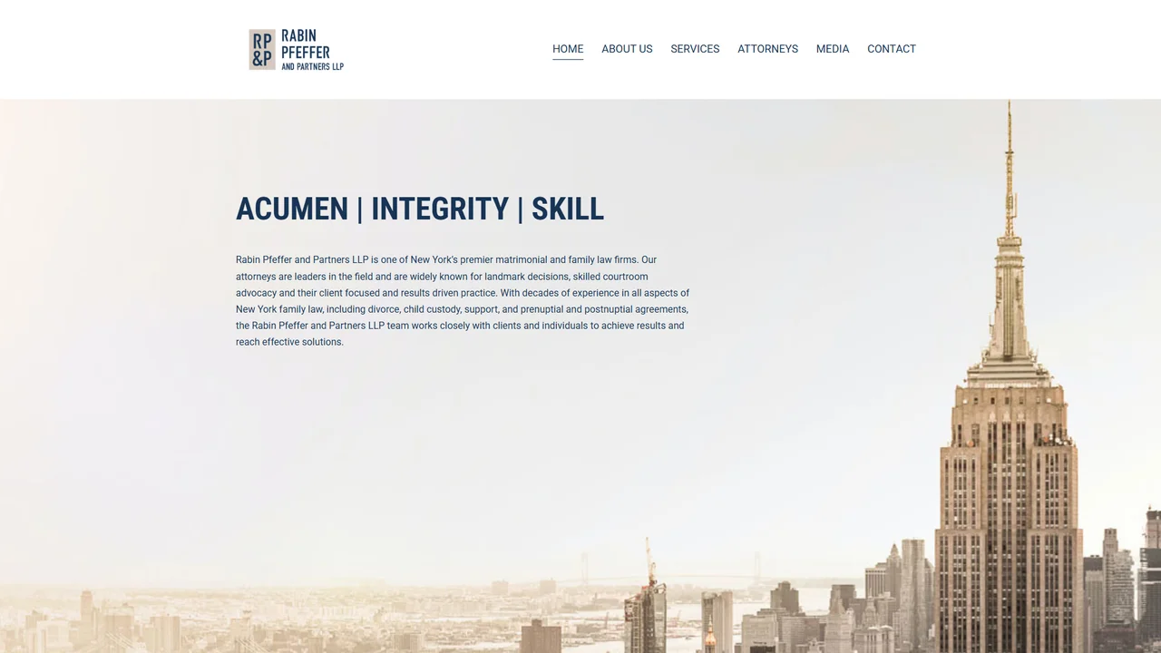 Rabin Pfeffer and Partners LLP - NYC, New York office in New York City, New York